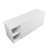 Carlton Module Wall Hung Vanity 1500mm 2 Drawer Wall Hung Cabinet 1200mm Gloss White + 300mm Left Hand Shelf