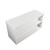 Carlton Module Wall Hung Vanity 1200mm 2 Drawer Wall Hung Cabinet 900mm Gloss White + 300mm Shelf On The Right