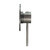 Circo Shower Mixer All Pressures Brushed Gun Metal Wall Mounted