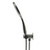 Circo Single Spray Handshower With Elbow 1.5m Hose And Holder All Pressures Brushed Stainless Steel Wall Mounted