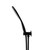 Circo Single Spray Handshower With Elbow 1.5m Hose And Holder All Pressures Matte Black Wall Mounted