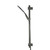 Circo Single Spray Slide Shower Set All Pressures 1.5m Hose Gun Metal Wall Mounted
