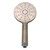 Prestigio Handshower Head Multi Spray Mains Pressure Brushed Nickel