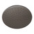 Prestigio Shower Rose Head Round Head 250mm Diameter All Pressures Gun Metal