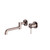Mecca Wall Basin/Bath Mixer Swivel Spout 225mm Brushed Bronze