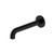 Mecca Basin/Bath Spout 160mm Matte Black