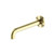 Mecca Basin/Bath Spout 185mm Brushed Gold