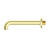 Mecca Basin/Bath Spout 185mm Brushed Gold