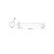 Mecca Basin/Bath Spout 260mm Brushed Bronze