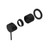 Mecca Shower Mixer 60mm Plate Trim Kit Matte Black