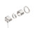 Mecca Shower Mixer 60mm Plate Trim Kit Brushed Nickel