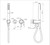 Mecca Shower Mixer Diverter System Separate Back Plate Trim Kit Gun Metal