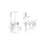 Mecca Shower System Separate Back Plate Matte White