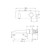 Mecca Wall Basin/Bath Mixer 185mm Gun Metal