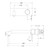 Mecca Wall Basin/Bath Mixer 260mm Brushed Nickel