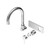 Mecca Wall Basin/Bath Mixer Swivel Spout Trim Kit Chrome