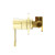 Opal Shower Mixer 80mm Plate Brushed Gold
