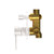 Opal Shower Mixer With Diverter Brushed Nickel