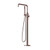 Opal Freestanding Bath Mixer With Hand Shower Brushed Bronze