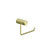 Opal Toilet Roll Holder Brushed Gold