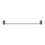 Opal Single Towel Rail 600mm Graphite