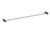 Opal Single Towel Rail 800mm Graphite