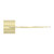 Opal Metal Shower Shelf Brushed Gold