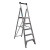 Trade Series Platform Ladder 5 steps 1.41m 180kg OXPL05