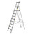 Trade Series Platform Ladder 8 steps 2.26m 180kg OXPL08