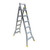 Double Sided Ladder 7 Steps 2.1m-3.9m 180kg WHSE07