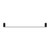 Celia Single Towel Rail 800mm Matte Black