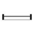 Celia Double Towel Rail 600mm Matte Black