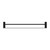 Celia Double Towel Rail 800mm Matte Black