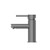 Dolce Basin Mixer Straight Spout Gun Metal