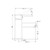 Dolce Basin Mixer Straight Spout Gun Metal