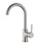 Dolce Gooseneck Kitchen Mixer Brushed Nickel