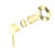Dolce Shower Mixer Trim Kit Brushed Gold