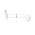 Dolce Bath Spout 215mm Matte Black
