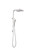 Celia Twin Shower Brushed Nickel