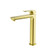 Elgin Tall Basin Mixer Brushed Gold Lead Free