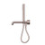 Kara Progressive Shower System Separate Plate With Spout 230mm Brushed Bronze