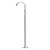Mecca Round Freestanding Mixer With Hand Shower Chrome