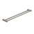 Mecca Care 25mm Double Towel Grab Rail 900mm Brushed Nickel
