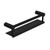 Mecca Care 25mm Grab Rail With Shelf 450mm Matte Black