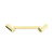 Mecca Care 25mm Footrest Corner Grab Rail 215mm Brushed Gold