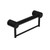 Mecca Care 32mm Grab Rail With Towel Holder 300mm Matte Black