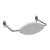 Mecca Care DDA Toilet Backrest Chrome