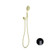 Opal Shower On Bracket Air Shower Brushed Gold