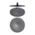 Opal Shower Head Graphite