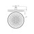 Opal Shower Head Brushed Gold